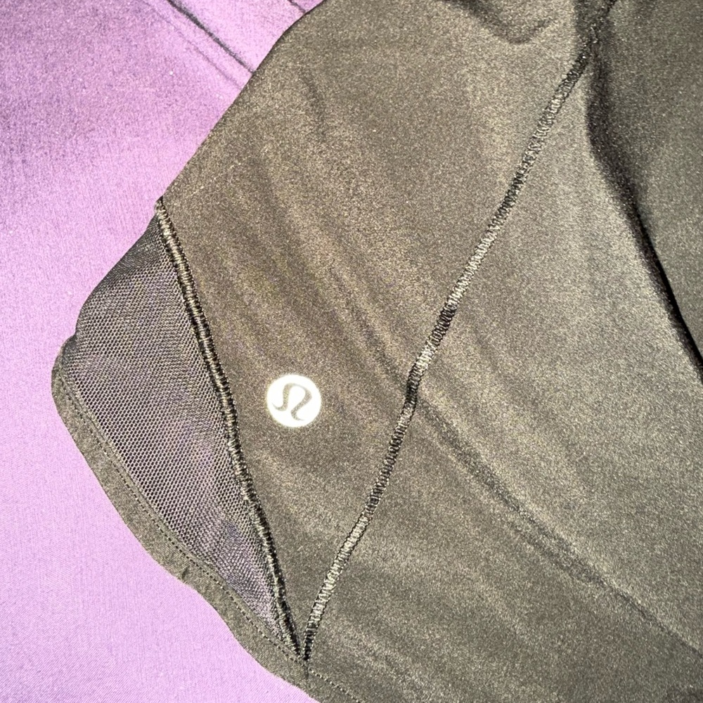 another pair of Lululemon hotty hot high rise shorts 2.5